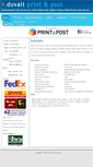 Mobile Screenshot of duvallprint.com